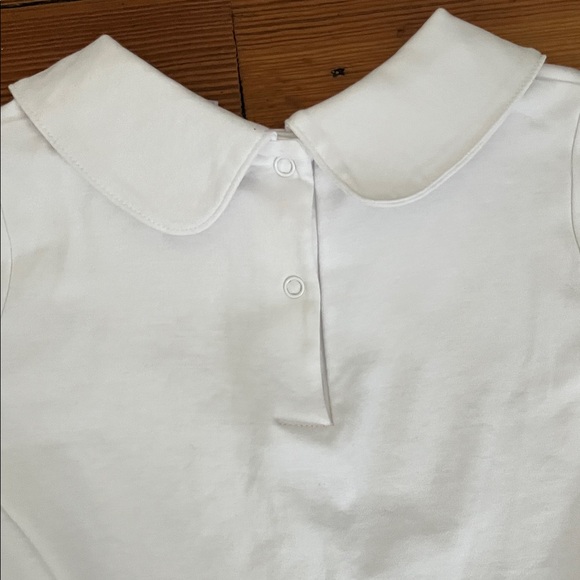 Peter Pan Collar Shirt  (Long Sleeve Pima) - Picture 4 of 4